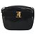 Borsa a Spalla Vala in Pelle Nera e Oro Salvatore Ferragamo Auth ka4046 Nero D'oro - vista 13