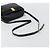 Borsa a Spalla Vala in Pelle Nera e Oro Salvatore Ferragamo Auth ka4046 Nero D'oro - vista 7