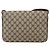 Gucci Borsa a Spalla GG Supreme PVC Beige Oro 904 02 025 Auth 175264 D'oro - vista 2