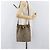 Gucci Borsa GG Supreme Web Sherry Line in PVC beige e oro 41 02 034 Auth 175632 D'oro - vista 22