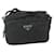 Borsa a Spalla PRADA Nylon Nero Argento Auth BA12104 - vista 13