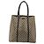 Gucci Borsa Tote GG Supreme in PVC beige e oro 223668 Auth BA12128 D'oro - vista 13