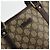 Gucci Borsa Tote GG Supreme in PVC beige e oro 223668 Auth BA12128 D'oro - vista 18