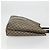 Gucci Borsa Tote GG Supreme in PVC beige e oro 223668 Auth BA12128 D'oro - vista 3