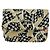 CHANEL Pochette a Catena Matelassé Bandiera a Scacchi Cotone Beige CC Auth YKZ1020SAM D'oro - vista 13