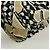 CHANEL Pochette a Catena Matelassé Bandiera a Scacchi Cotone Beige CC Auth YKZ1020SAM D'oro - vista 16