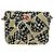 CHANEL Pochette a Catena Matelassé Bandiera a Scacchi Cotone Beige CC Auth YKZ1020SAM D'oro - vista 2