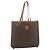 Céline Borsa Tote in Tela Macadam CELINE in Pelle PVC Marrone Oro Auth ti3853 D'oro