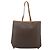 Céline Borsa Tote in Tela Macadam CELINE in Pelle PVC Marrone Oro Auth ti3853 D'oro - vista 2