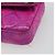 CHANEL Pochette Matelassé con Moschettone Pelle Verniciata Rosa Argento CC Auth YKZ1380A - vista 15