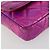 CHANEL Pochette Matelassé con Moschettone Pelle Verniciata Rosa Argento CC Auth YKZ1380A - vista 16