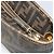 FENDI Zucca Canvas Tote Bag PVC Schwarz Braun Auth 175656 - Ansicht 19