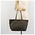 FENDI Zucca Canvas Tote Bag PVC Schwarz Braun Auth 175656 - Ansicht 25