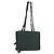PRADA Tote Bag aus Nylon Khaki Silber authentisch 175379