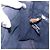 Hermès HERMES Fourre ToutPM Borsa Tote in Tela Blu Navy Argento Auth am11365 - vista 18