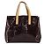 LOUIS VUITTON Borsa a Mano Monogram Vernis Reade PM Amarante M91993 LV Auth YKZ1297A Bordò - vista 2