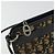 Borsa a Spalla in Tela Trotter Christian Dior Blu Navy Oro Auth 175155 D'oro - vista 10