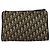 Borsa a Spalla in Tela Trotter Christian Dior Blu Navy Oro Auth 175155 D'oro - vista 2