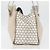 Bulgari BVLGARI Handtasche aus beigem Canvas mit Silber authentisch ka4005 - Ansicht 3