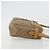 Gucci Borsa a Spalla Micro GG Supreme PVC Beige Oro 007 904 0008 Auth ka3952 D'oro - vista 3