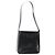 Céline Borsa a Spalla CELINE Pelle Verniciata Nera Oro Auth 175204 Nero D'oro