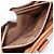 Céline Borsa a mano in tela Macadam CELINE in pelle PVC 2 in 1 marrone oro Auth YKZ1558A - vista 26