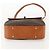 Céline Borsa a mano in tela Macadam CELINE in pelle PVC 2 in 1 marrone oro Auth YKZ1558A - vista 5