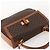 Céline Borsa a mano in tela Macadam CELINE in pelle PVC 2 in 1 marrone oro Auth YKZ1558A - vista 6