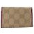 Gucci Estuche para llaves GG Canvas 2 Set Beige Oro Auth ti3906 Dorado - vista 3