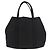 PRADA Bolsa de mão em nylon preto prata Auth 175699 - vista 13