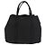 PRADA Bolsa de mão em nylon preto prata Auth 175699 - vista 2