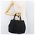 PRADA Bolsa de mão em nylon preto prata Auth 175699 - vista 22