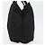 PRADA Bolsa de mão em nylon preto prata Auth 175699 - vista 3