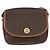 16 Céline Borsa a Spalla in Tela Macadam CELINE in Pelle PVC Marrone Oro Auth ka3857 D'oro - vista 13