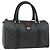Borsa Boston in PVC nero e oro della linea Sherry GG Supreme di GUCCI 40 02 006 Auth 176475 D'oro