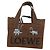 Borsa LOEWE Font Tote Small Suna Fujita Collaboration in rafia 2 in 1 Auth YKZ1552SAM Marrone Argento - vista 13