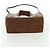 Borsa LOEWE Font Tote Small Suna Fujita Collaboration in rafia 2 in 1 Auth YKZ1552SAM Marrone Argento - vista 5