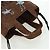 Borsa LOEWE Font Tote Small Suna Fujita Collaboration in rafia 2 in 1 Auth YKZ1552SAM Marrone Argento - vista 6