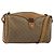 Borsa Sherry Line in PVC Beige e Oro Micro GG Supreme di GUCCI 89 02 018 Auth 175371 D'oro