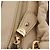 Borsa a mano Vala in pelle 2 in 1 avorio e oro Auth BA12126A di Salvatore Ferragamo - vista 10