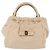 Borsa a mano Vala in pelle 2 in 1 avorio e oro Auth BA12126A di Salvatore Ferragamo - vista 13