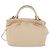 Borsa a mano Vala in pelle 2 in 1 avorio e oro Auth BA12126A di Salvatore Ferragamo - vista 2