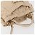 Borsa a mano Vala in pelle 2 in 1 avorio e oro Auth BA12126A di Salvatore Ferragamo - vista 6