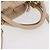 Borsa a mano Vala in pelle 2 in 1 avorio e oro Auth BA12126A di Salvatore Ferragamo - vista 7