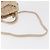 Borsa a mano Vala in pelle 2 in 1 avorio e oro Auth BA12126A di Salvatore Ferragamo - vista 8