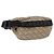 Borsa a corpo BURBERRY in nylon beige oro Auth mr2305A D'oro