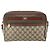 Borsa Sherry Line GG Supreme Web di GUCCI in PVC beige e oro 001 113 6472 Auth 175628 D'oro - vista 13