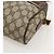 Borsa Sherry Line GG Supreme Web di GUCCI in PVC beige e oro 001 113 6472 Auth 175628 D'oro - vista 14
