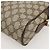 Borsa Sherry Line GG Supreme Web di GUCCI in PVC beige e oro 001 113 6472 Auth 175628 D'oro - vista 16