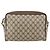 Borsa Sherry Line GG Supreme Web di GUCCI in PVC beige e oro 001 113 6472 Auth 175628 D'oro - vista 2